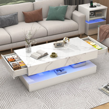 Modern Double-Layer Table