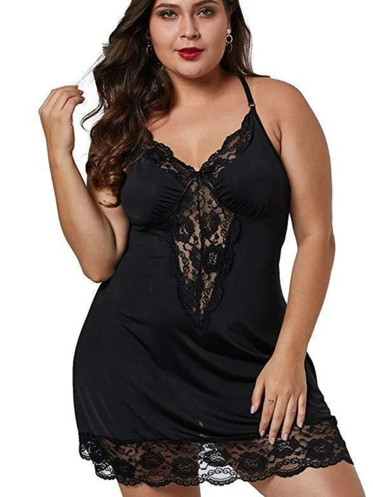 Lace Nightdress Set