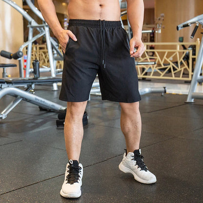 Spandex Zip Pocket Running Shorts
