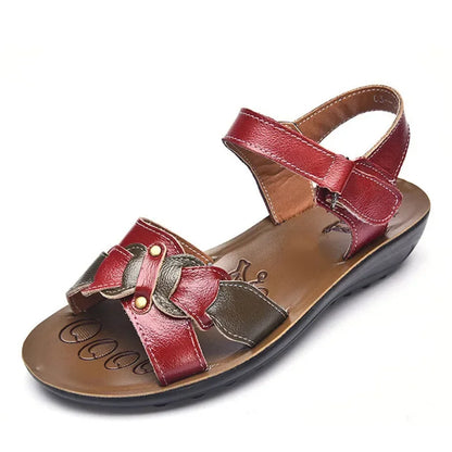 Printed Strap Sandals