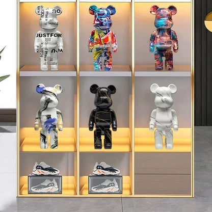 Graffiti Bear Statue