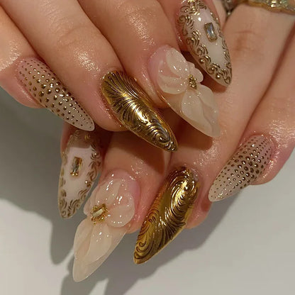 Y2K Cat Eye Press-On Nails