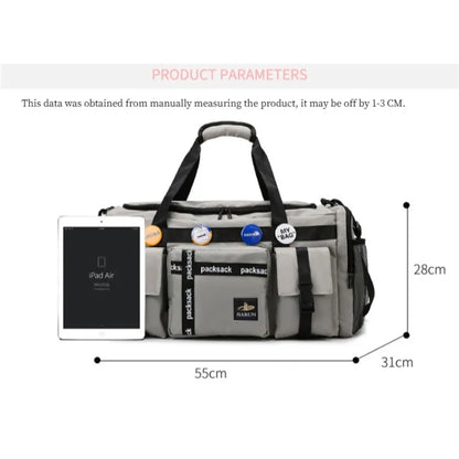 Waterproof Multi-Pocket Duffel Bag