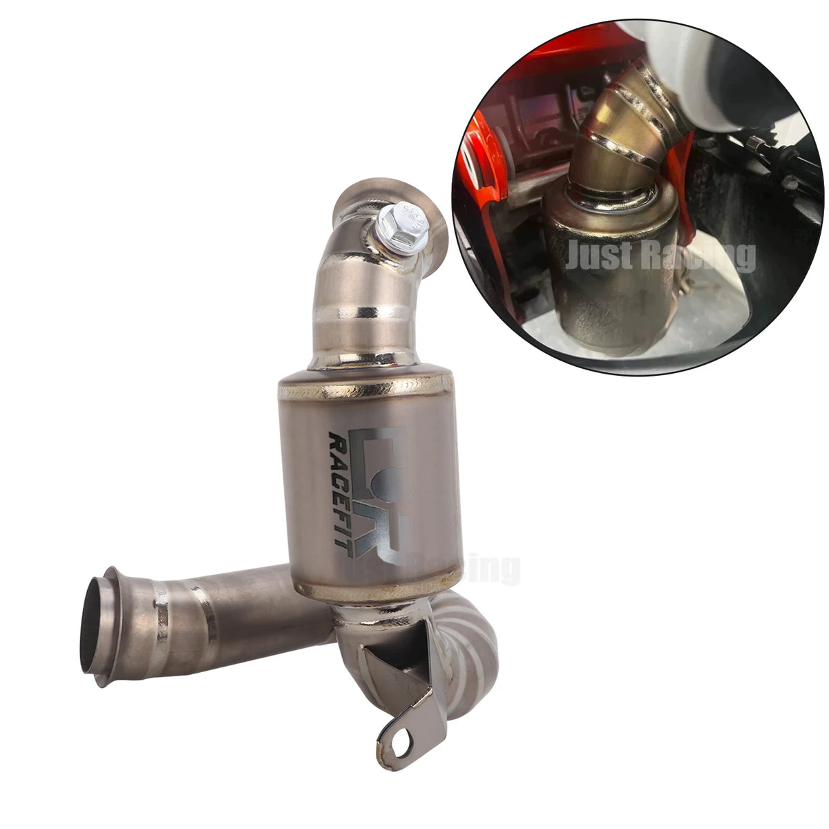 CFMOTO 1000MT-X Titanium Alloy Mid-Link Muffler Pipe
