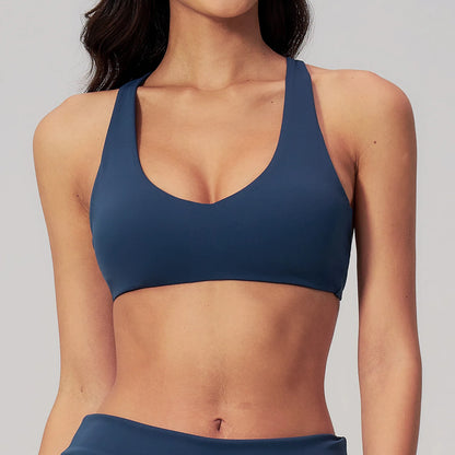 Yoga Bra High Elasticity Cross