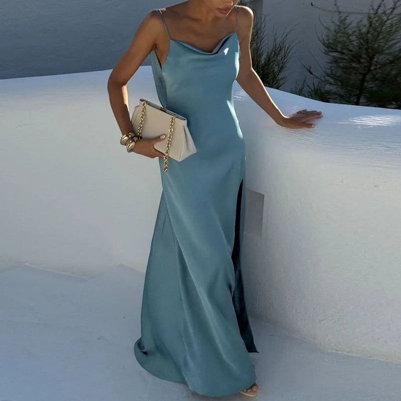 Elegant Spaghetti Dress