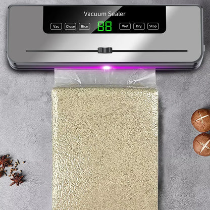 Electric Vacuum Sealer With Bags