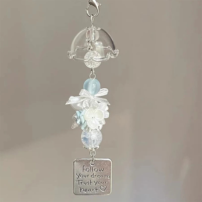 Cute Wind Chime Pendant Keyring