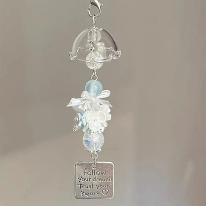 Cute Wind Chime Pendant Keyring