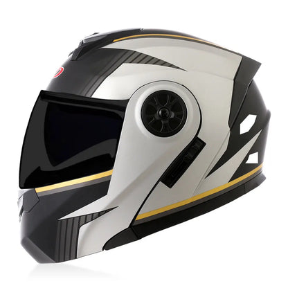 BLD Dual-Lens Flip-Up Modular Helmet