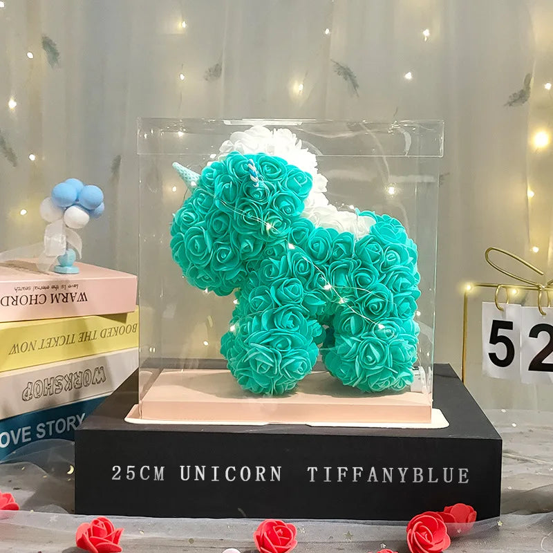 Simulated Rose Display