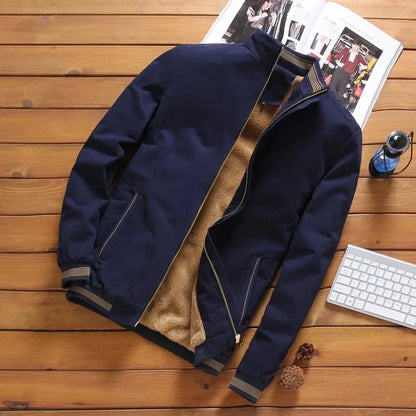 Autumn Winter Zipper Jacket