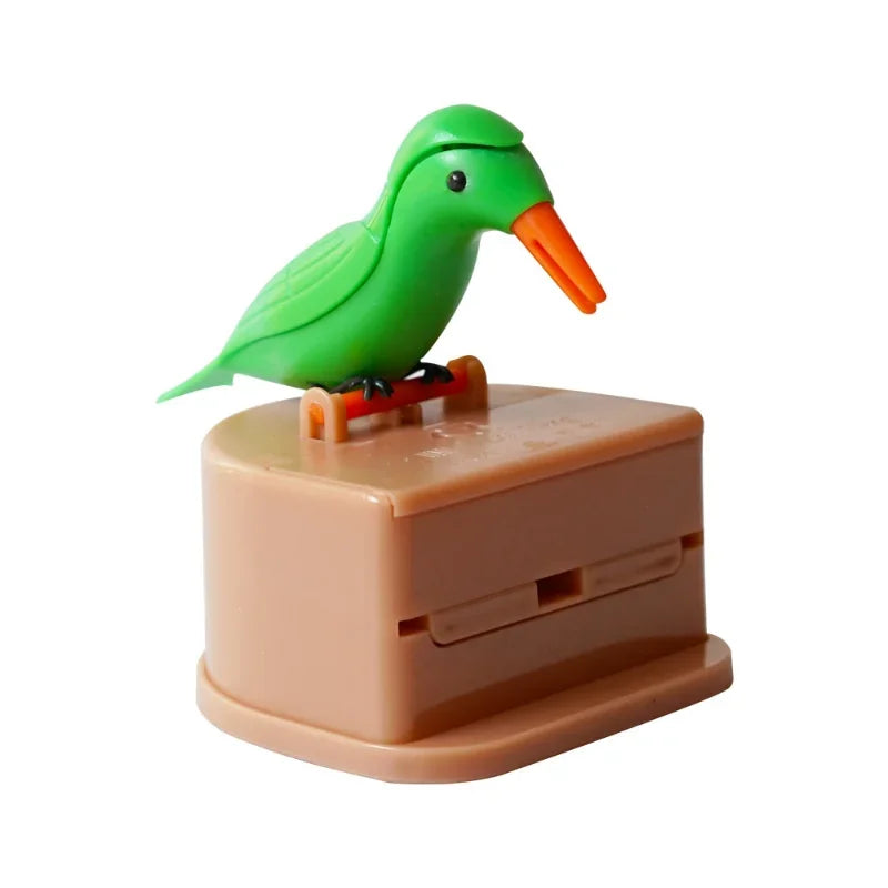 Automatic Small Bird Toothpick Container