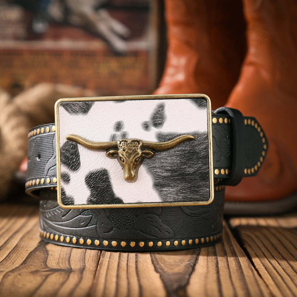 Casual retro PU belt