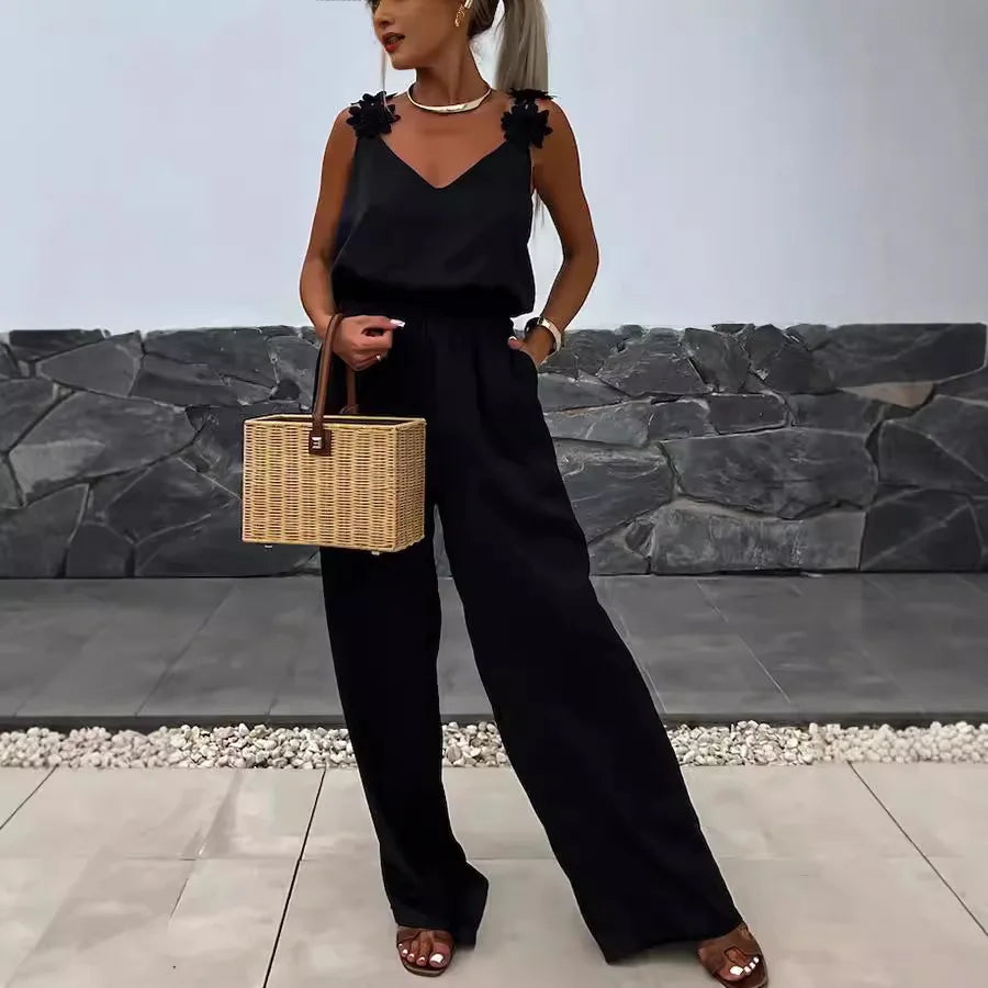 Pocket Wide Jumpsuit