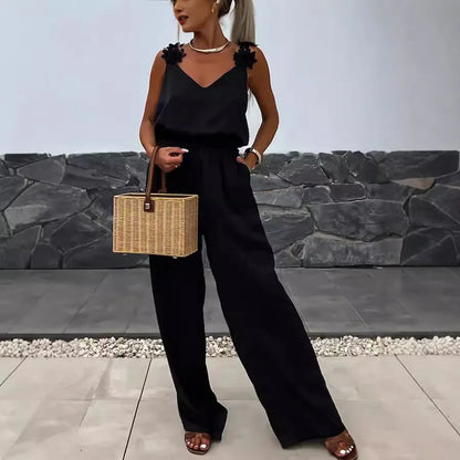 Pocket Wide Jumpsuit