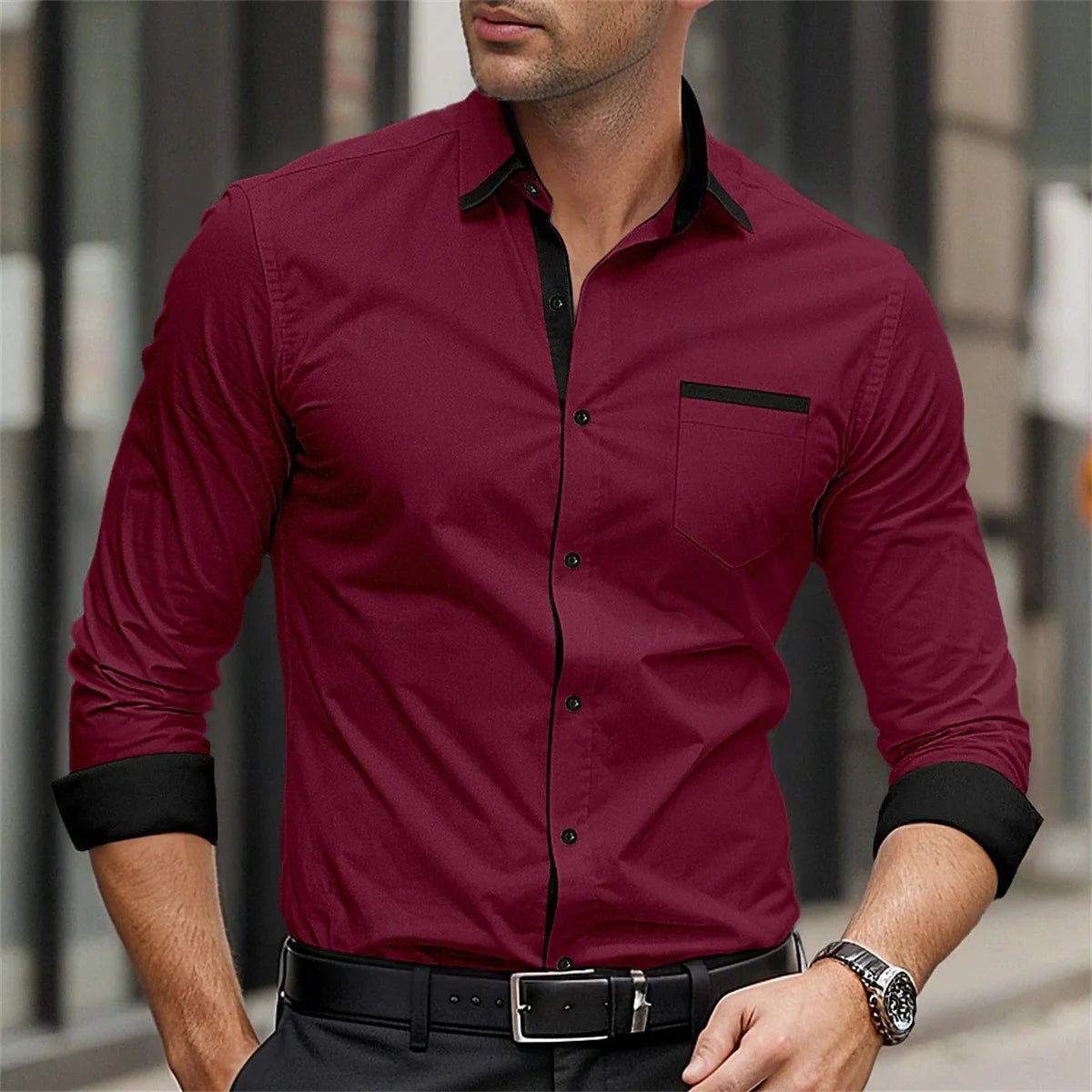Smart Casual Pocket Shirt
