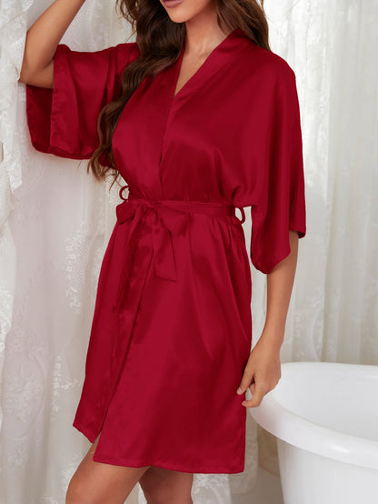 Sexy Knee Length Robe