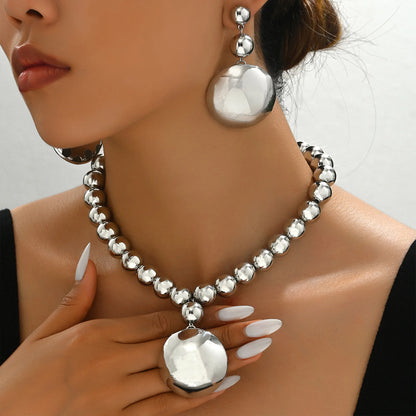 Bridal Jewelry Set Necklace Earrings Bracelet Ring