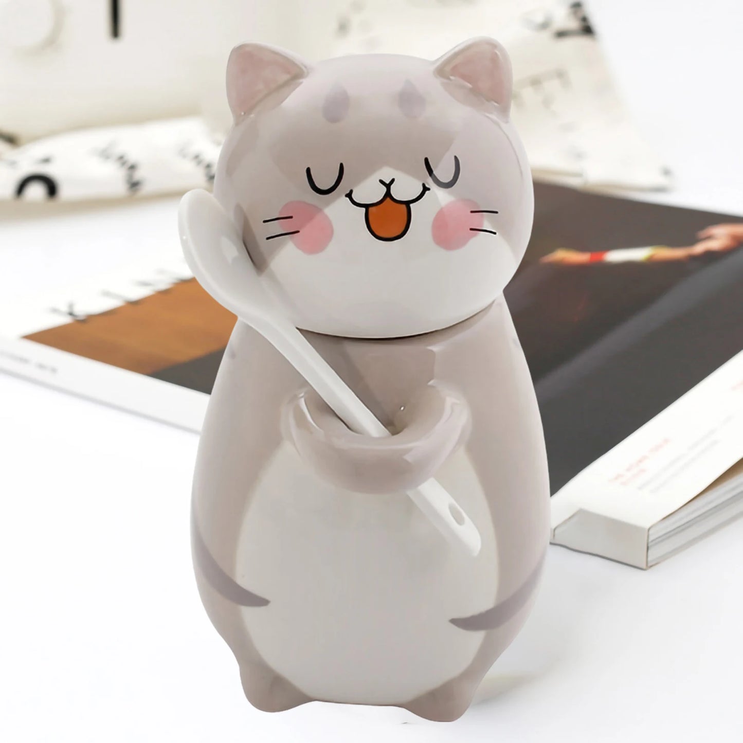 Ceramic Cat Coffee Mug