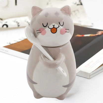 Ceramic Cat Coffee Mug