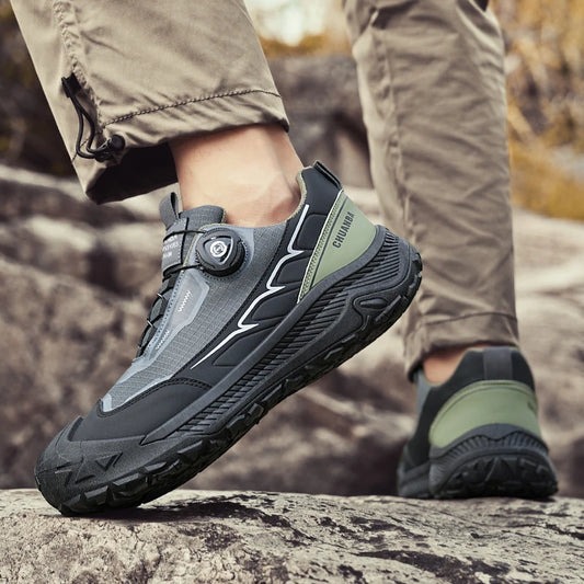 Rotary Buckle Trekking Sneakers