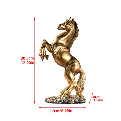 Home Resin Victory Horse