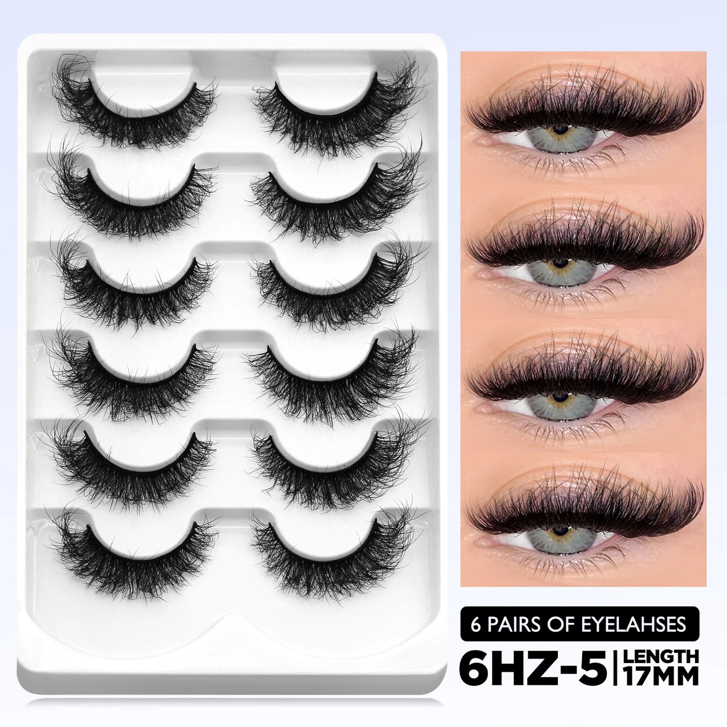 Thick Fluffy Strip Eyelashes