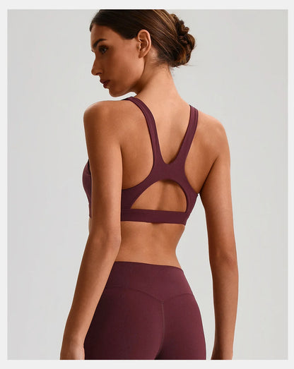 Back Hollow Out Fitness Bra