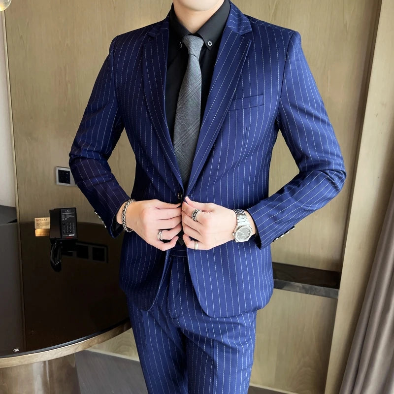 Slim Fit Two-Piece Spring Suit