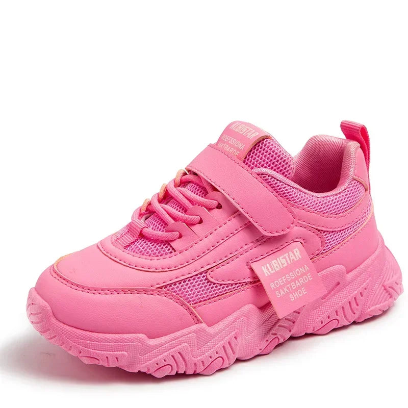 Hook-and-Loop Mesh Sneakers