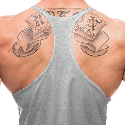 Y-Back Gym Tank Top Cotton