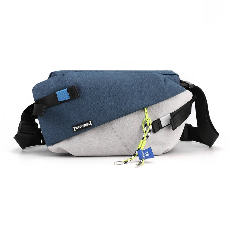 Nylon Patchwork Waist Bag