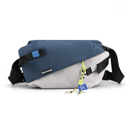 Nylon Patchwork Waist Bag