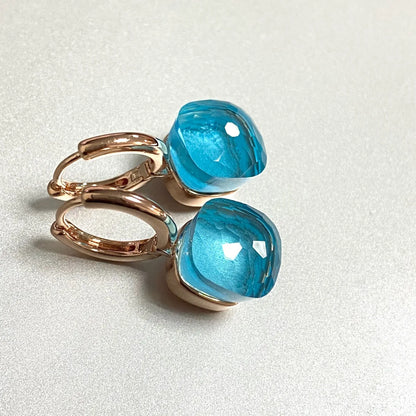 Square Crystal Earrings