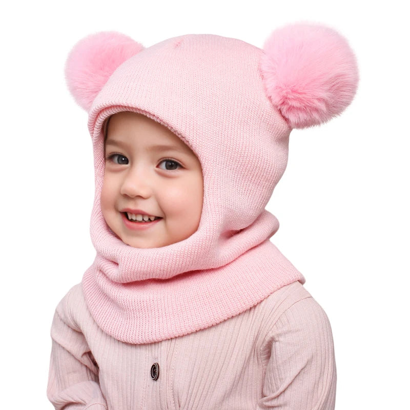 Winter Kids Knitted Beanie