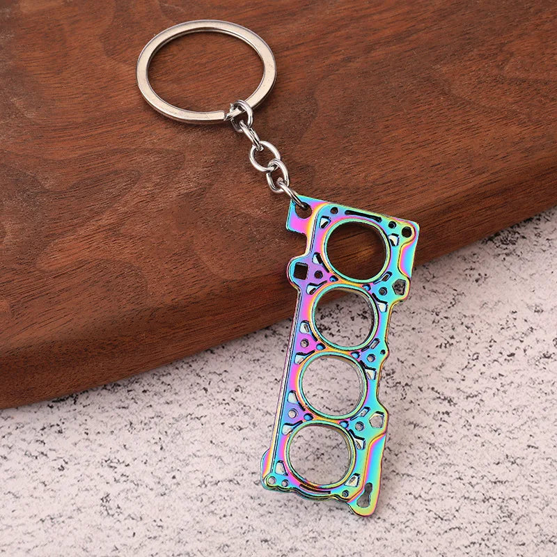 Creative Gear Head Keychain Speed