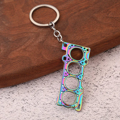 Creative Gear Head Keychain Speed