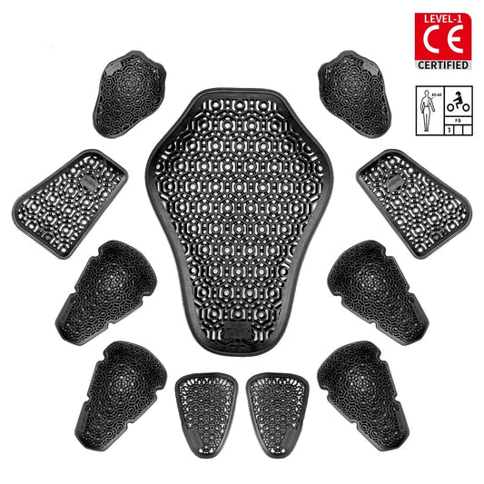 Motorcycle Body Armor Insert Set
