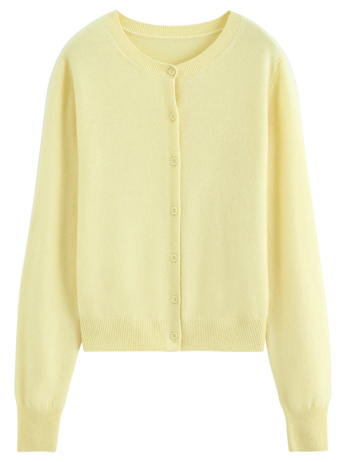 Wool V-Neck Cardigan