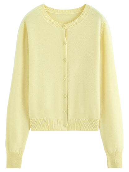 Wool V-Neck Cardigan