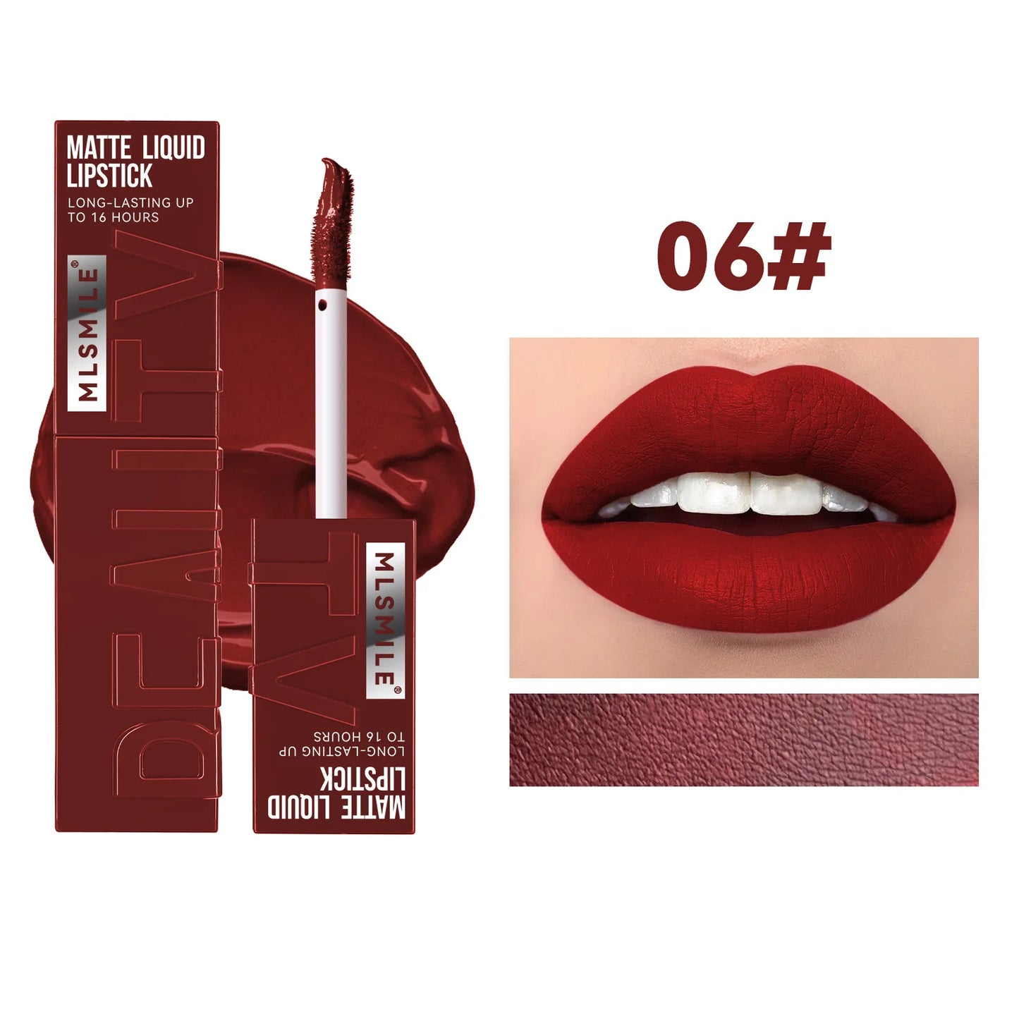 6 Colors Nude Matte Lip Gloss