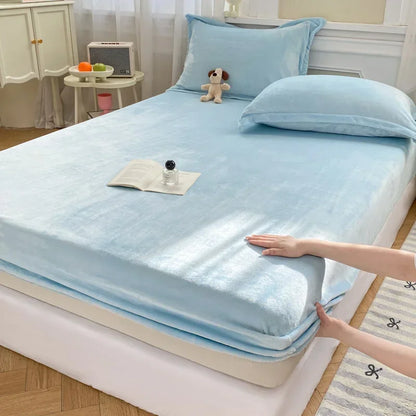 Flannel Fitted Bed Sheet
