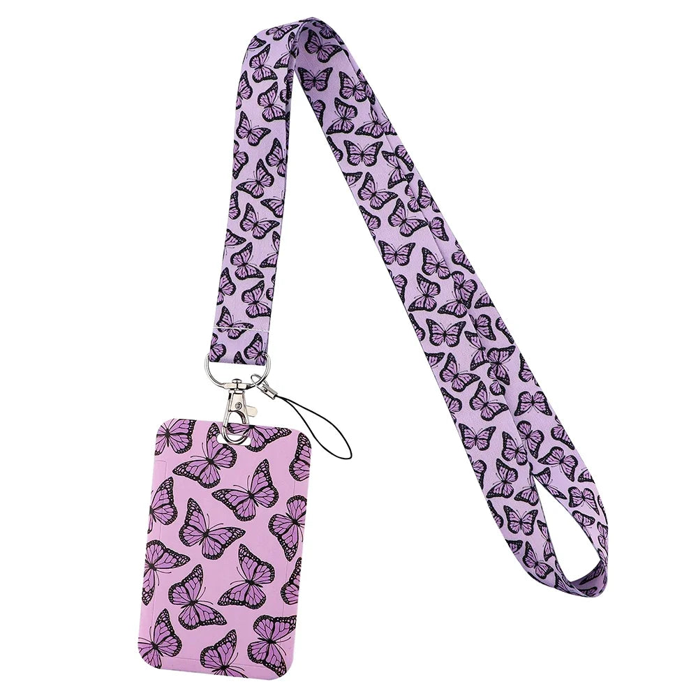 Sakura Cherry Blossoms Flower lanyard