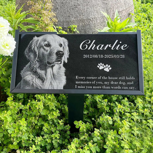 Personalized Pet Memorial Stone