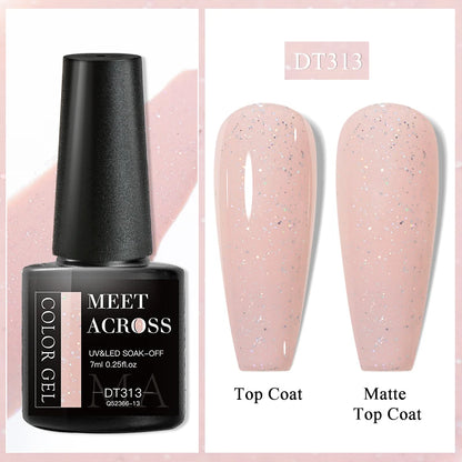 MEET ACROSS Matte Gel Polish
