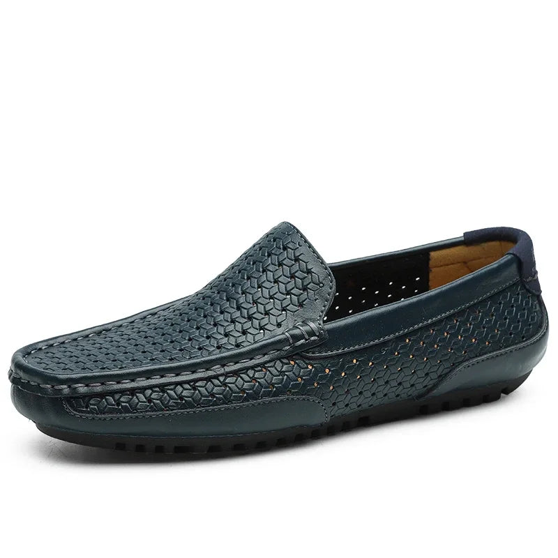 Genuine Leather Driving Moccasins