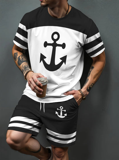 3D Printed Drawstring Shorts Set