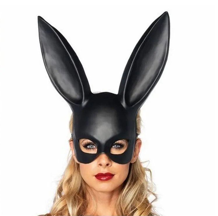 Plush Bunny Mask Headband