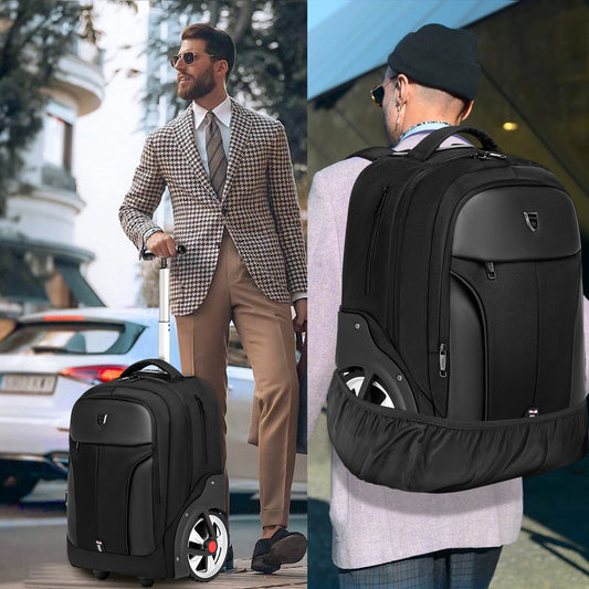 20-Inch Rolling Laptop Backpack